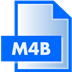 M4B File Extension Icon 72x72 png